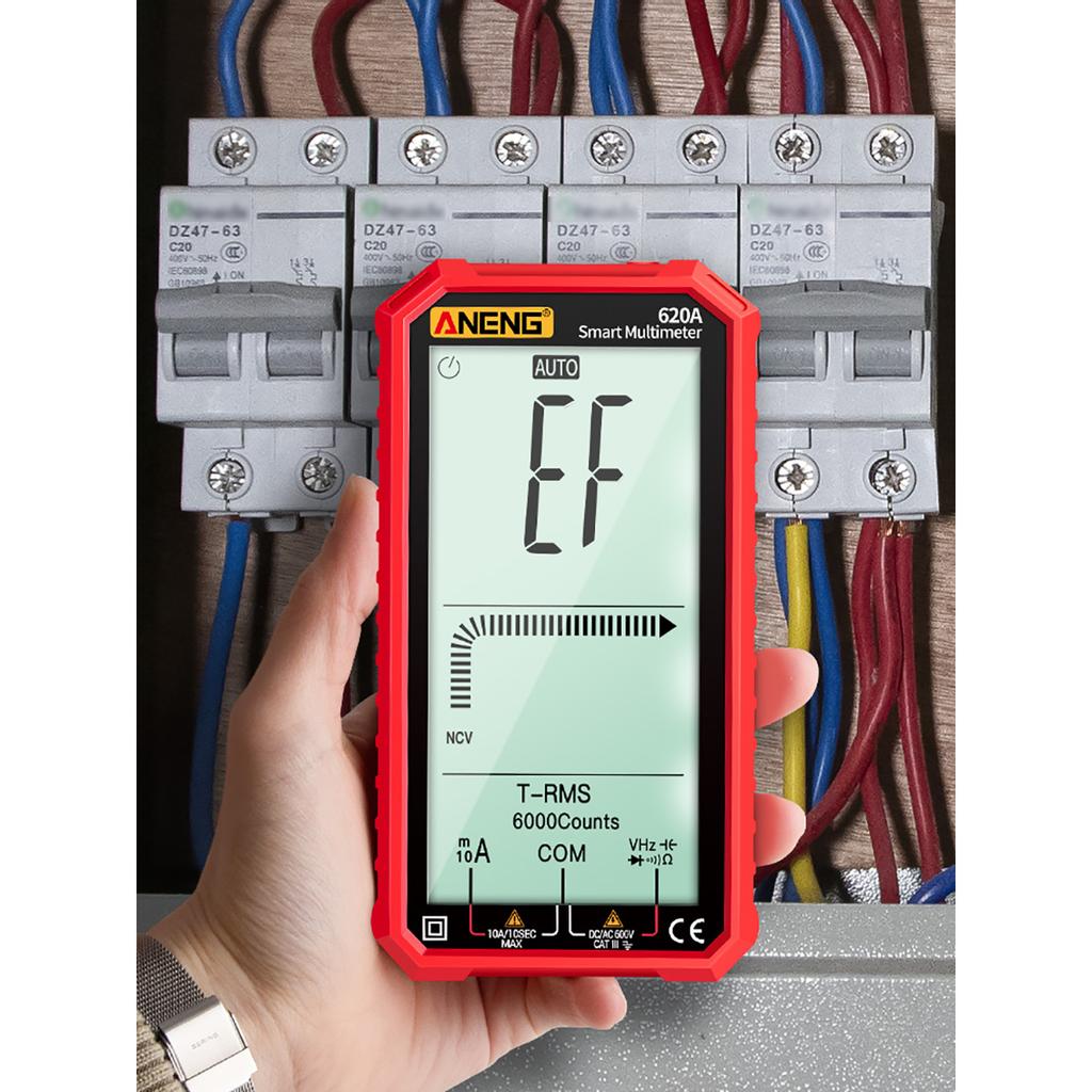 Aneng 4.7-Inch LCD Display AC/DC Digital Multimeter Ultraportable True-RMS Multimeter Auto-Ranging