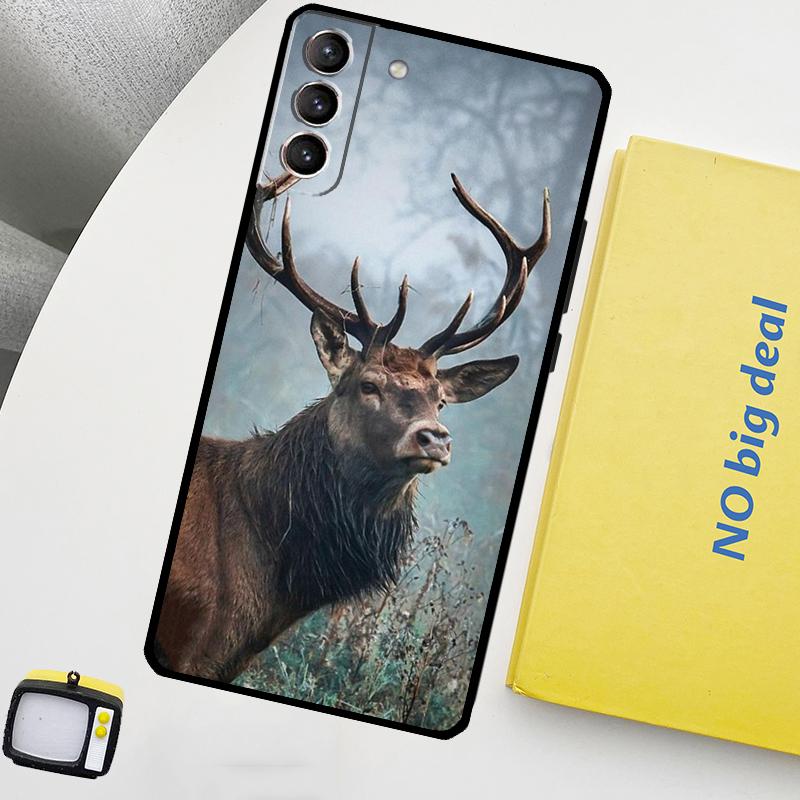 Чехол Deer Funda для Samsung Galaxy S22 Ultra S23 FE S9 S10 Note 10 Plus Note 20 Ultra S20 S21 FE