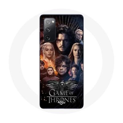 Coque Pour Samsung Galaxy S20 FE Game of Thrones Saison 8 Le Trône De Fer L'affiche De L'équipage Lo
