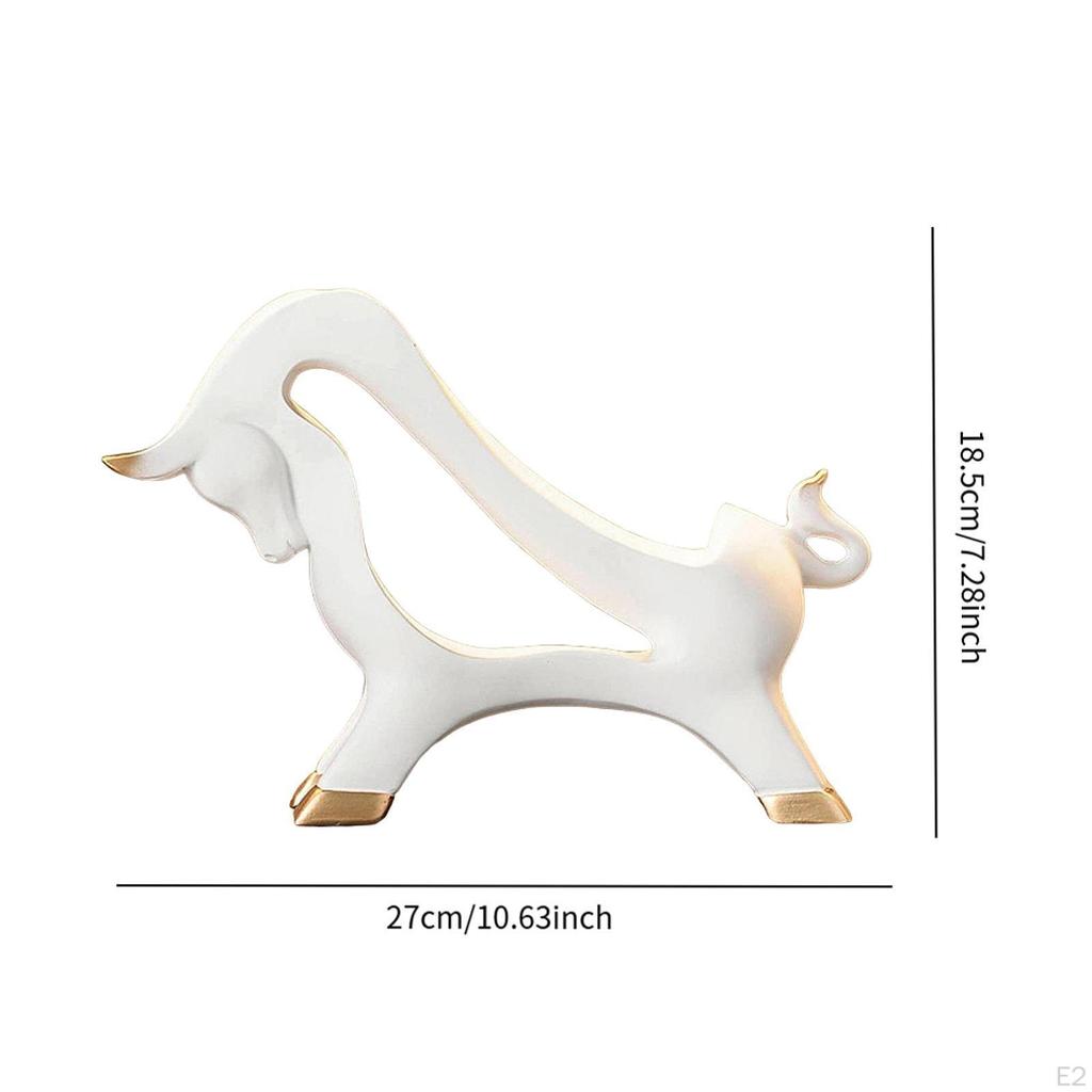 Подставка для бутылок Скульптура коровы для офиса, столовой, для демонстрации