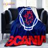 Одеяло Scania, домашняя простыня, чехол для дивана, гостиная, офис, одеяло для обеденного перерыва, мягкое повседневное моющееся термоодеяло.