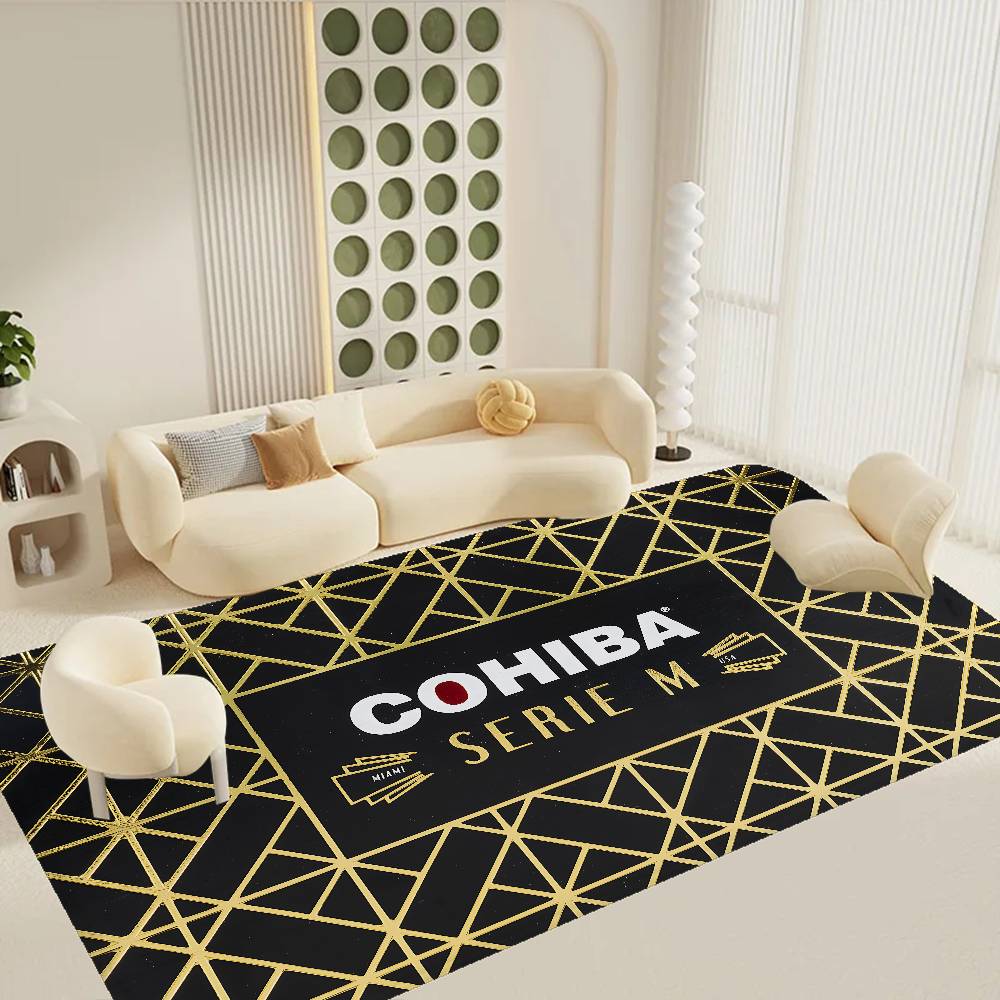 C-Cohibas Сигареты Ванная комната Коврик Противоскользящий Впитывающий Воду Длинная Полоска Подушка Спальня Коврик Добро Пожаловать Придверный Коврик