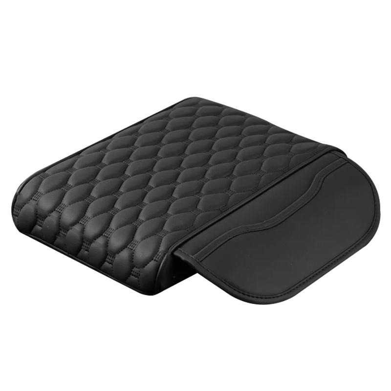 Кожаный универсальный чехол для подлокотника автомобиля, центральная консоль, защитная накладка на подлокотник, кожаный ящик для консоли автомобиля