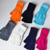 Half Finger Long Mitten Thicken Fingerless Gloves Winter Knitted Gloves  Cycling Driving