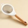 Removing Strainer Wooden Handle Filter Hot Fine Mesh  Cocoa