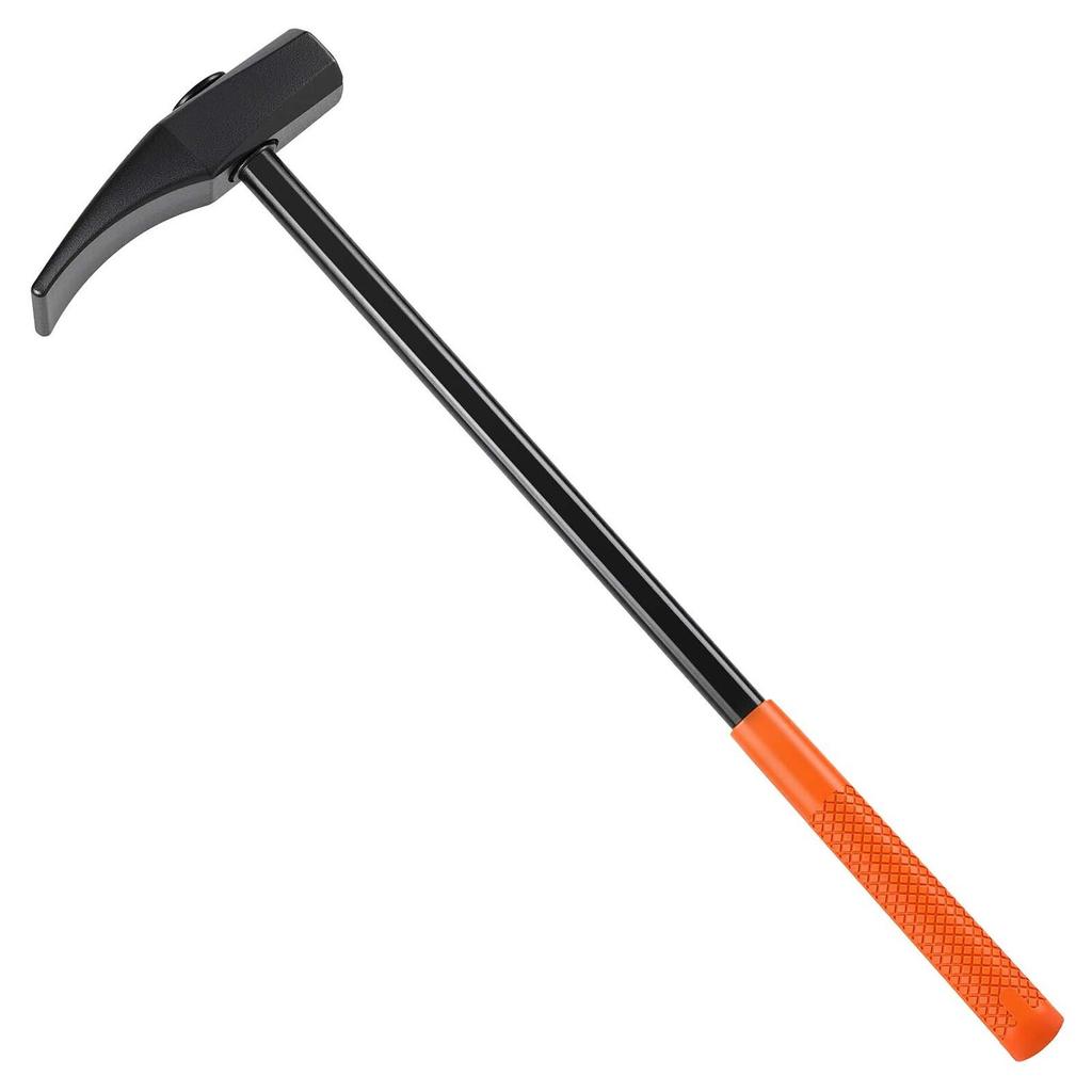 Tire Bead Breaker Wedge, 810 mm Handle, Duck-Billed Tire Hammer, Heavy Duty Bead Breaker Tool & Duckbill Iron with Cast Iron Head for Motorcycles,