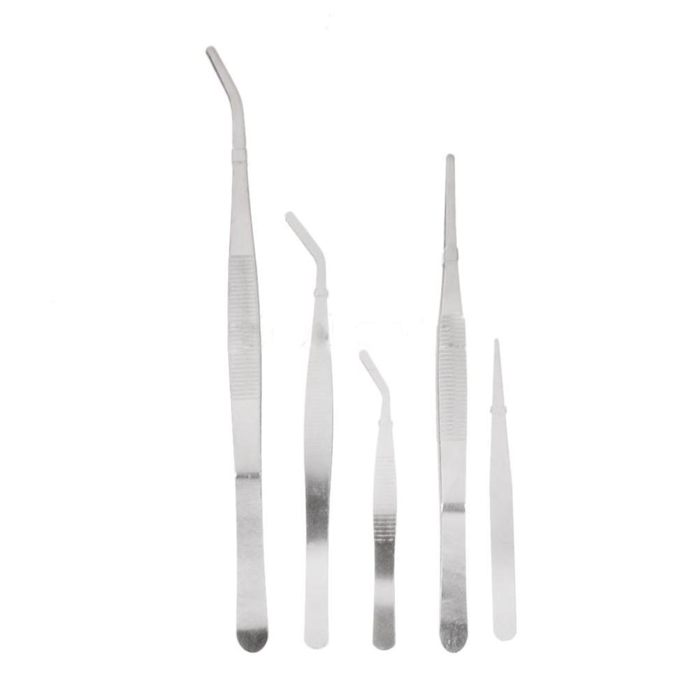 Supplies Garden Tool DIY Accessory Anti-Static Bonsai Tweezer Stainless Steel Micro Landscape