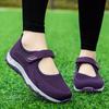 Модная женская летняя дышащая обувь на плоской подошве для активного отдыха, нескользящая, с мягкой подошвой, спортивная обувь, удобная повседневная обувь для ленивых, размеры 35-43