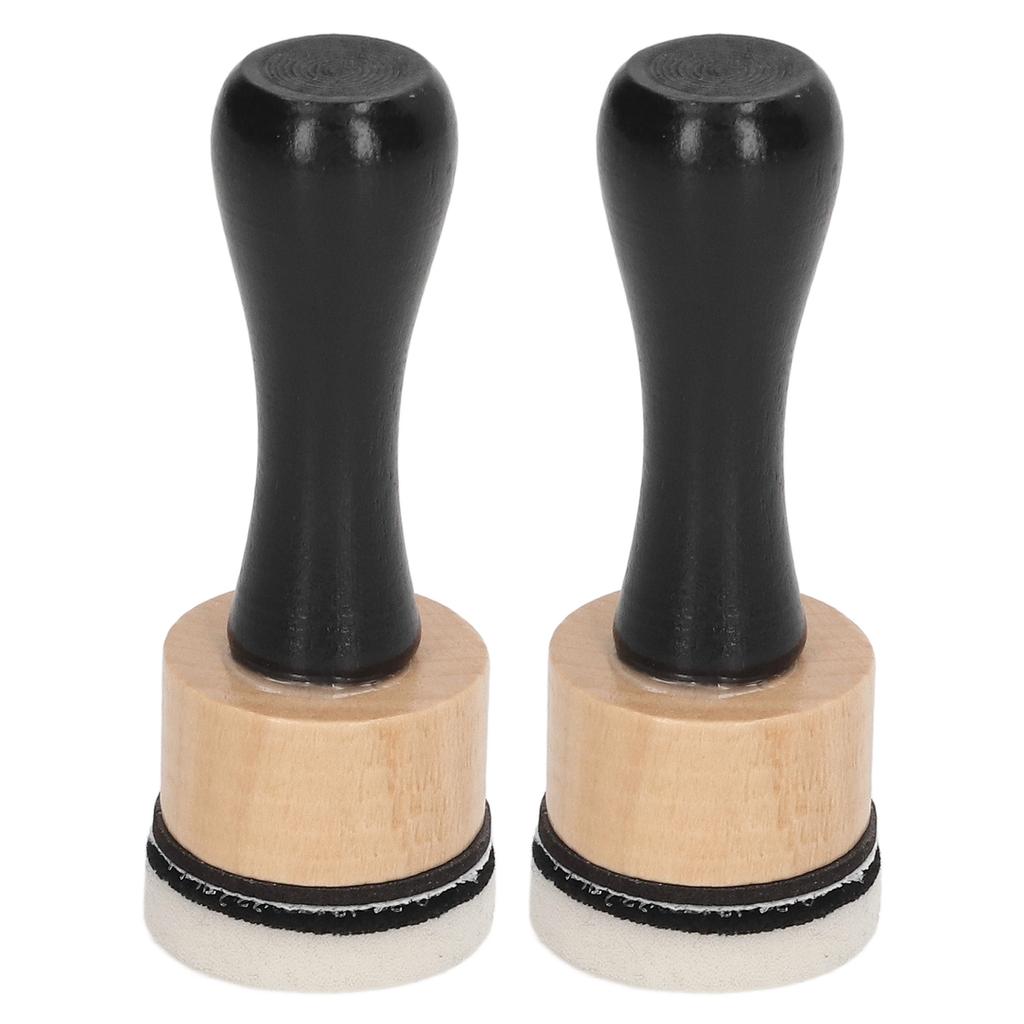 Ink Paints Mixing Blending Tool with 2 Handle 4 Round Sponges DIY Patterns Ink Blending Tool Set for Cardstock Paper