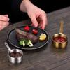 Кастрюля для масла, сковорода, подогреватель соуса, мини-ручка из нержавеющей стали, кастрюли для плавления супа, плита, котел