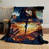 Jesus Cross Calvary Print Blanket  Printed Blanket for Living Room Bed Couch lunch break Soft Cozy Blanket for Friend's festival Gift