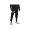 Under Armour Мужские повседневные беговые брюки для тренировок Rival Quick-Dry, черные 1370357-001