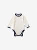 Helly Hansen B My First HH Long Sleeve Marine Rompers Set, Ivory, Size 80