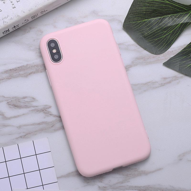 Силиконовый чехол для Samsung Galaxy S8 S9 10 Plus A11 A10 A30 A70 A6 A7 A8 A9(2018)Цветной чехол