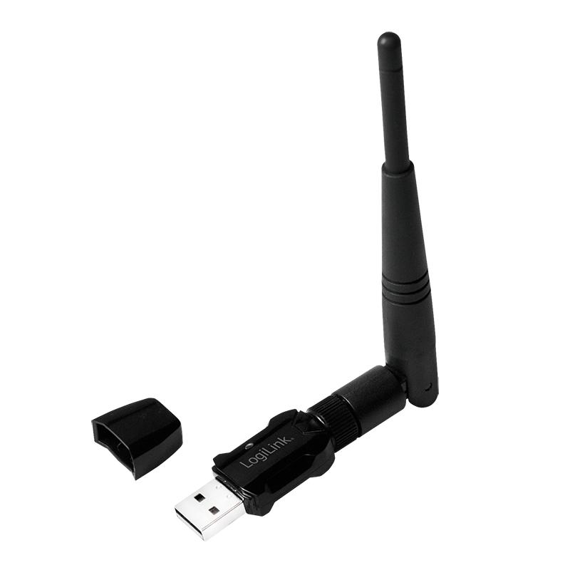 Mini dual band Wi-Fi adapter, 802.11ac, USB 2.0, 600 Mbit/s, LogiLink