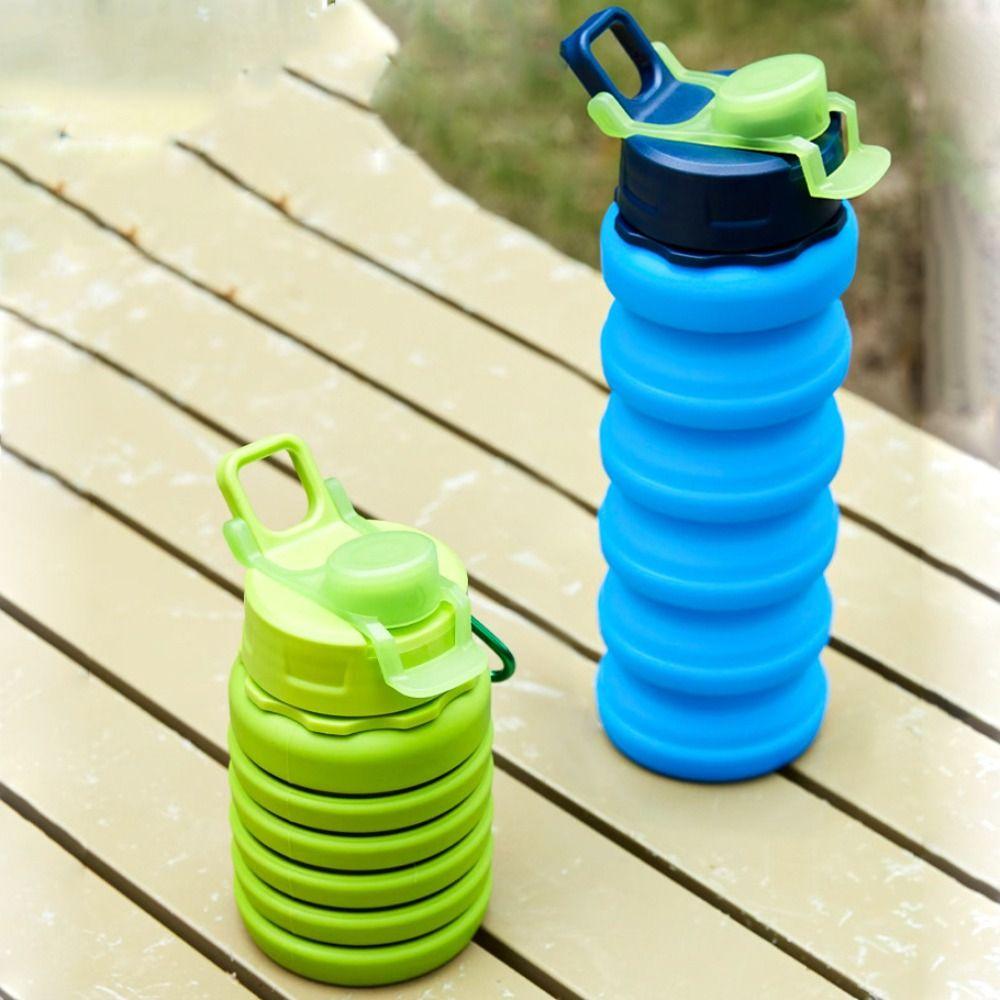 Retractable Sports Water Bottle Portable Foldable Drinking Cup Collapsible Sport Bottle Gym