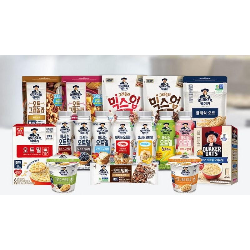 Quaker Drinking Oatmeal Waxy Corn, 50g, 3 packs