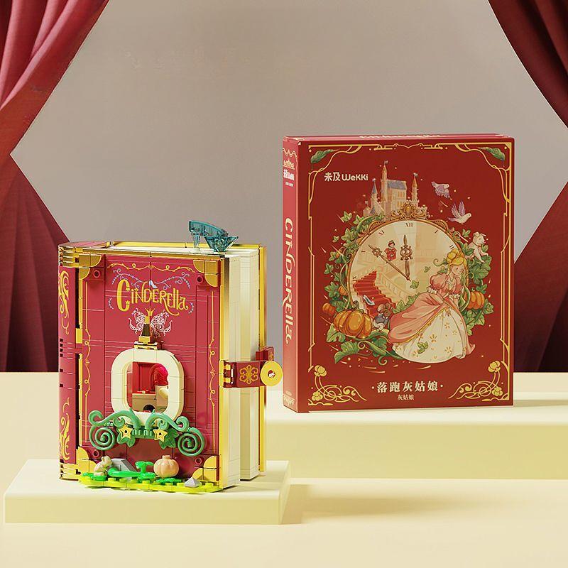 Сказочная 3D Книга Строительных Блоков Аниме Фильм Сборная Модель Игрушка Милая Сказочная Модель Подарок Девочке на День Рождения Строительные Блоки