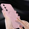 Case for Samsung Galaxy A26 5G, ColorMag, for MagSafe, pink + 9H tempered glass