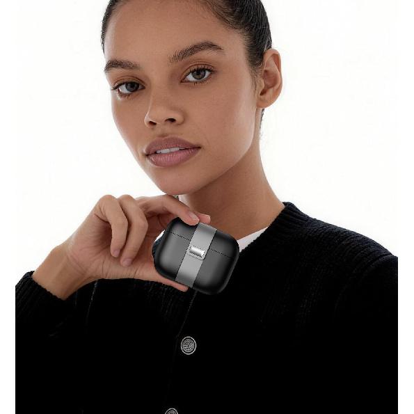 SURITCH for AirPods Pro 2/ Pro Case, Magnetic Lock Bumper Cases Compatible with Airpods Pro 2nd / 1st Generation, Rugged Protective Cover with