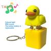 Ducky Caps Брелок-игрушка Fidget Toy Крякающая утка Снятие стресса ABS Пластик Погремушка Уменьшитель Брелок Подвеска