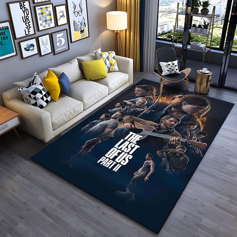 Ковер The Last of Us Part II, подходит в качестве нескользящего коврика для гостиной или дивана в спальне