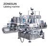 ZONESUN ZS-TB300M Automatic Labeling Machine For Square Bottles Single or Double Side Sticker Flat Bottle Labeling Machine