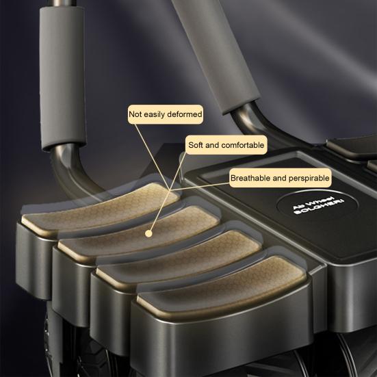 Ролик для пресса с автоматической поддержкой локтя для мужчин и женщин, 6 колес, тренажер для пресса, фитнес-оборудование