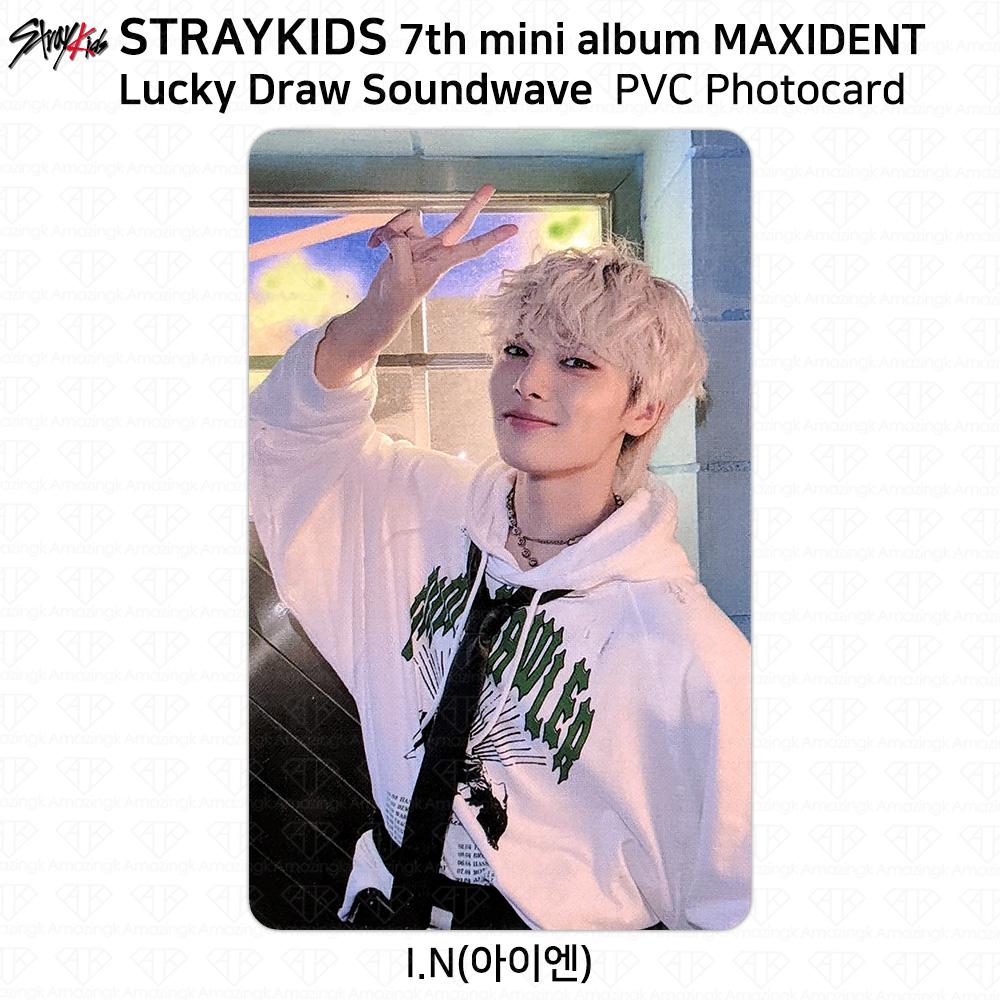 Stray Kids 7-й мини-альбом Maxident SoundWave 1-й розыгрыш фотокарточки KPOP