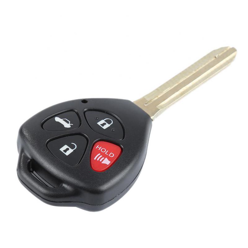 2 шт. 3 кнопки автомобильный дистанционный ключ оболочка брелок для Toyota Camry Corolla Avalon Venza 2007 2008 2009 2010 2011 2012 ключ чехол TOY43