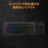 ASUS Игровая клавиатура TUF K3 Gen II US раскладка RGB Механическая игровая клавиатура Rollover Комбинация медиа-клавиш USB Passthrough Верхняя крышка из алюминиевого сплава