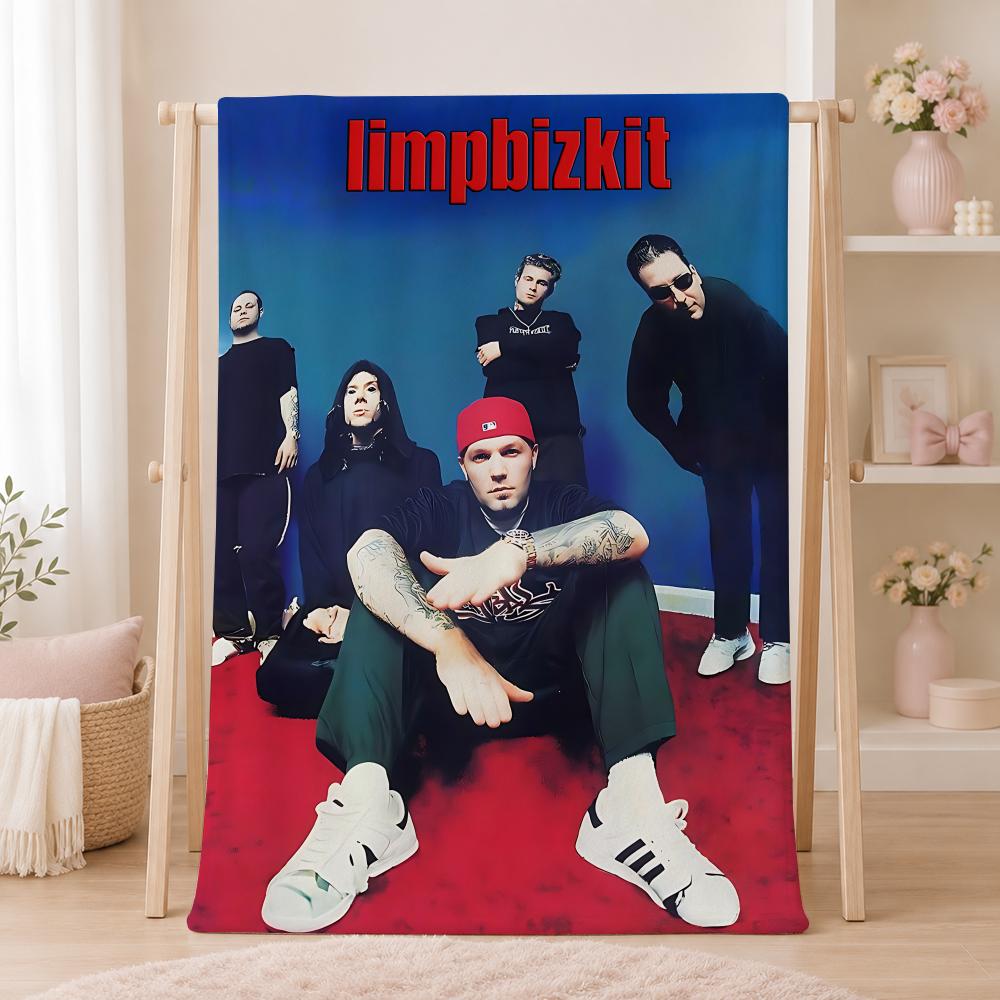 Rock Band L-Limp BizkitS Бросок Летний Фланелевый Плед Мягкий Антистатический Стирающийся Безопасный для Детей Диван Кровать