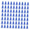 Cabilock 200pcs Car Weather Strips Auto Fastener Clips Auto Retaining Clips Car Clips Car Clips Weatherstrip Clips Plastic Blue