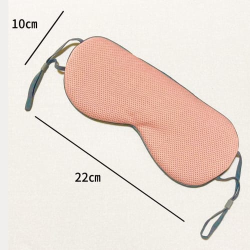 MONOW Eye Mask, Cute Light-Blocking Eye Pillow for Sleep, Hot and Cold, Pink