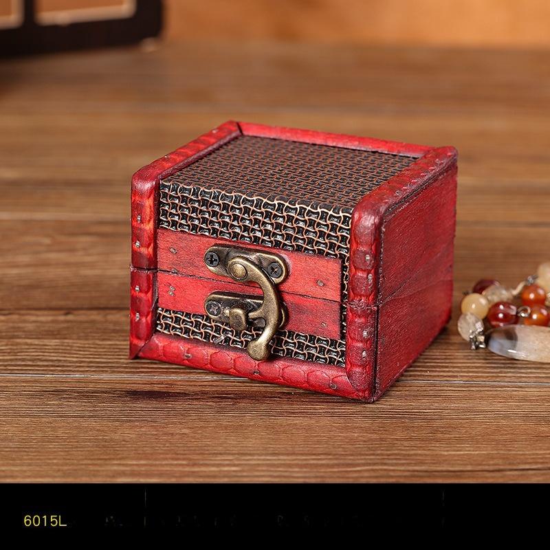 1 шт. Европейская ретро деревянная коробка для хранения свадебных конфет, ручная работа, состаренный стиль, идеально подходит для реквизита для фотосъемки.