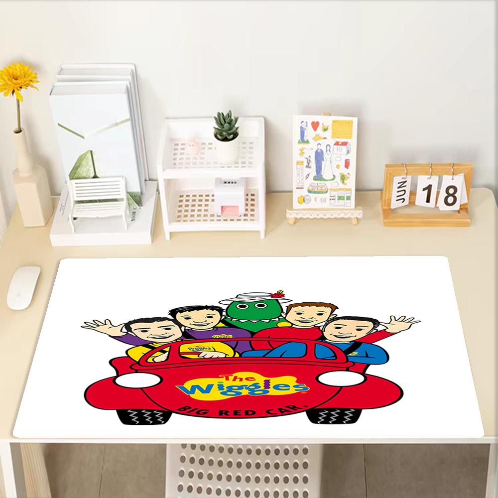 The Wiggles Theme Mouse Pad, Non Slip Rubber Base, Multifunctional Office & Home Decor, Perfect for Workspace Personalization.