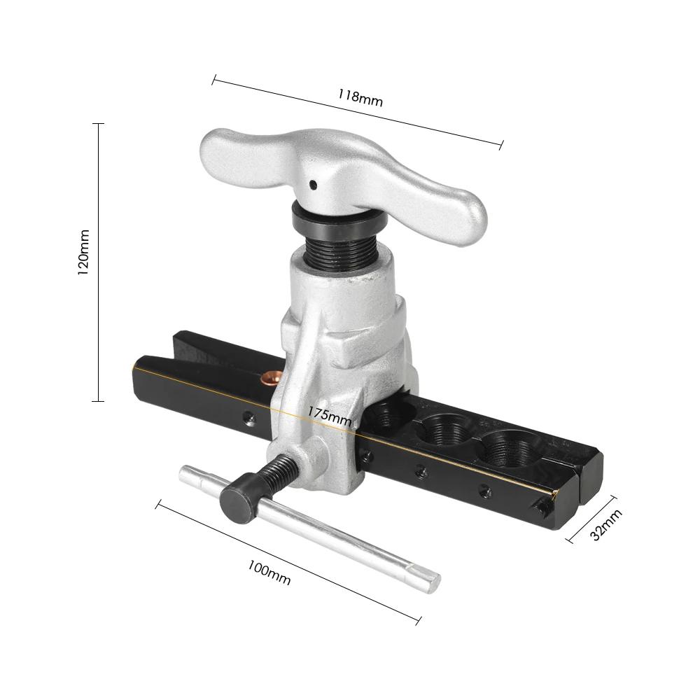 Инструмент для развальцовки Угловой Эксцентриковый Конус Тип Набор для развальцовки труб из меди, латуни, алюминия, низкоуглеродистой стали Эксцентриковый набор для развальцовки