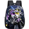 Cartoon Murder Drones Backpack for Boys Girls Uzi and N Printed Bookbag 12 Inch Kindergarten Toddler School Bags Kids Backpack
