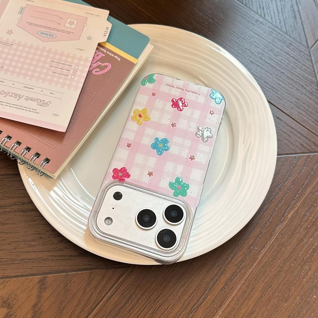 Художественный чехол для телефона с цветами для iPhone 16, iPhone 17 и iPhone 17 Pro Max