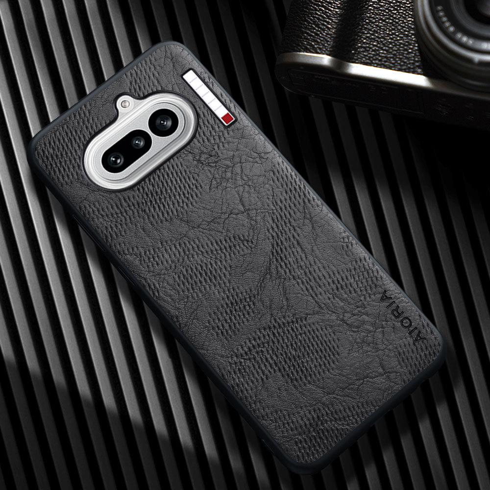 Чехол для Nothing Phone 4a 3 3a Pro Lite 2a Plus Роскошный Треснувший Искусственная кожа Чехол для телефона funda для Nothing phone 4a pro case