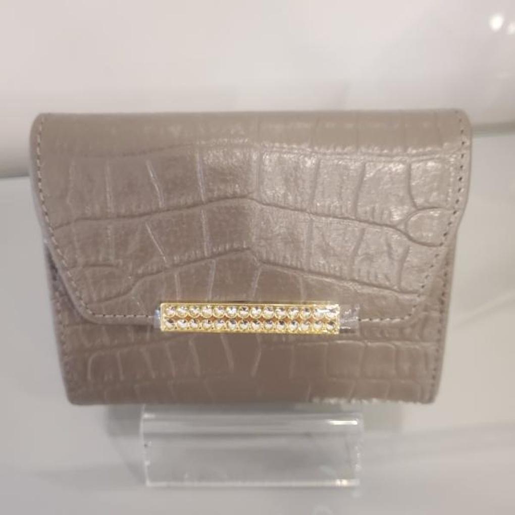 Moncross GYAW19165 Cubic Point Women's Cowhide Half Wallet