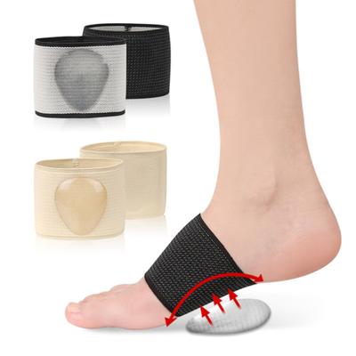 1 пара стелек для поддержки свода стопы, эластичные, мягкие, дышащие, амортизирующие, облегчающие боль при плоскостопии, компрессионные стельки для мужчин и женщин
