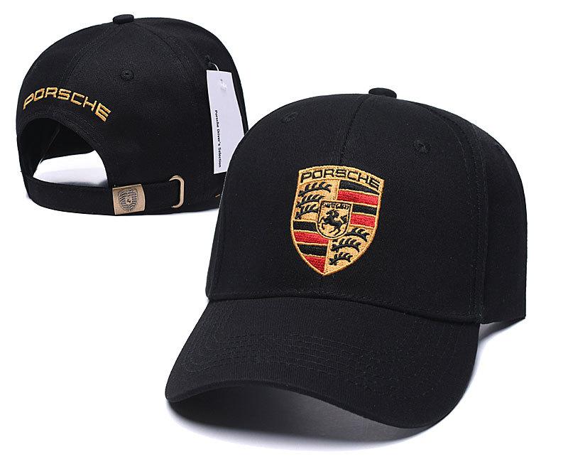 Baseball Cap Outdoor Summer Sports Hat Adjustable Cap for Porsche 718 Cayenne Panamera 911 Macan Taycan Cayman Boxster StickerEJ3
