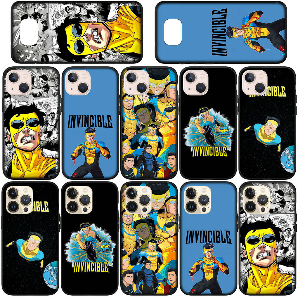 Phone Case for Samsung Galaxy S25 S23 S22 S24 Ultra FE A05 A06 A15 A16 A36 A37 A35 A54 A55 A56 A57 A25 A26 A53 A17 Funda I-Invincibles Collage Cover
