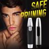 1pc Precision Nose & Ear Hair Trimmer - Pain-Free, High-Performance for Women & Men - Durable Stainless Steel Blade, Whisper-Quiet, Battery-Operated,