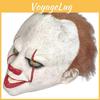 It Terror Movie Clown Latex Headset Mask Event Props For Christmas Halloween And