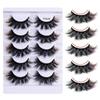 5 Pairs Of Colorful Dense Multi-Layer Soft Simulated Eyelashes, Natural Dense Curled Masquerade Eyelashes