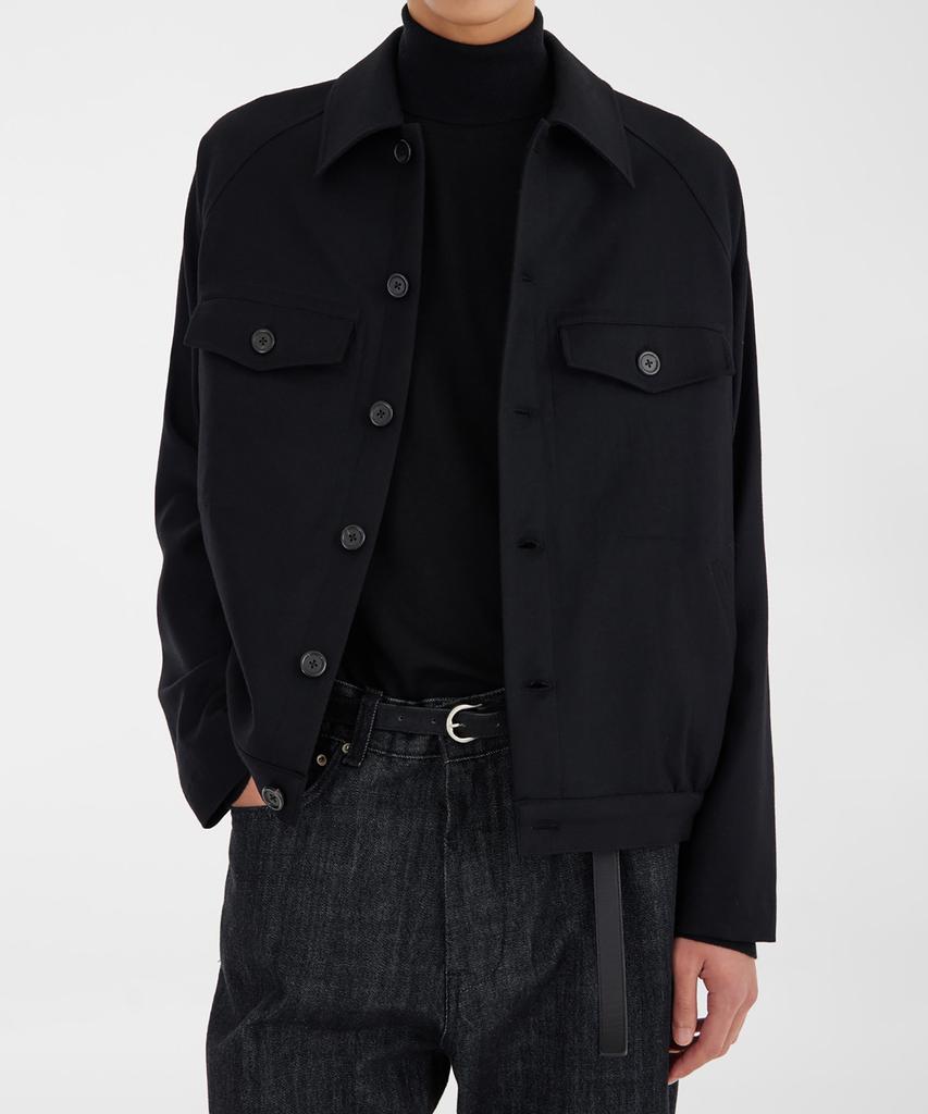 Youth Short Blouson Jacket - Black