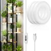 10 Dimming Levels Hanging LED Plant Light 1/2/3/4 Head Ceiling Grow Light  Indoor Plants