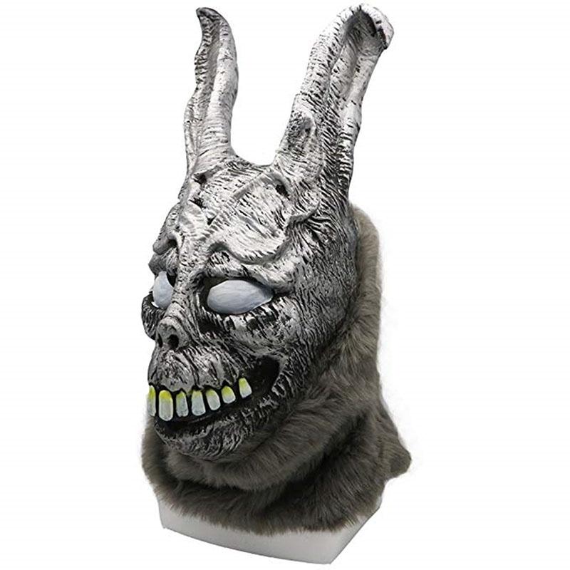 Donnie Frank Darko Rabbit Mask Halloween The Bunny Latex Hood With Mask Fur